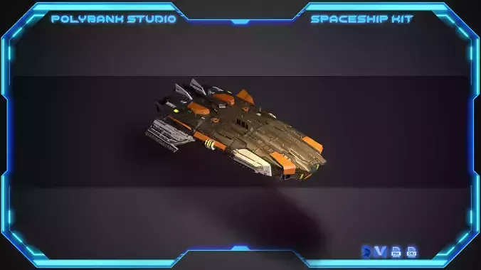 PolyBank Spaceship N02