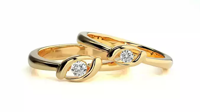 Wedding Band - HC0813 360