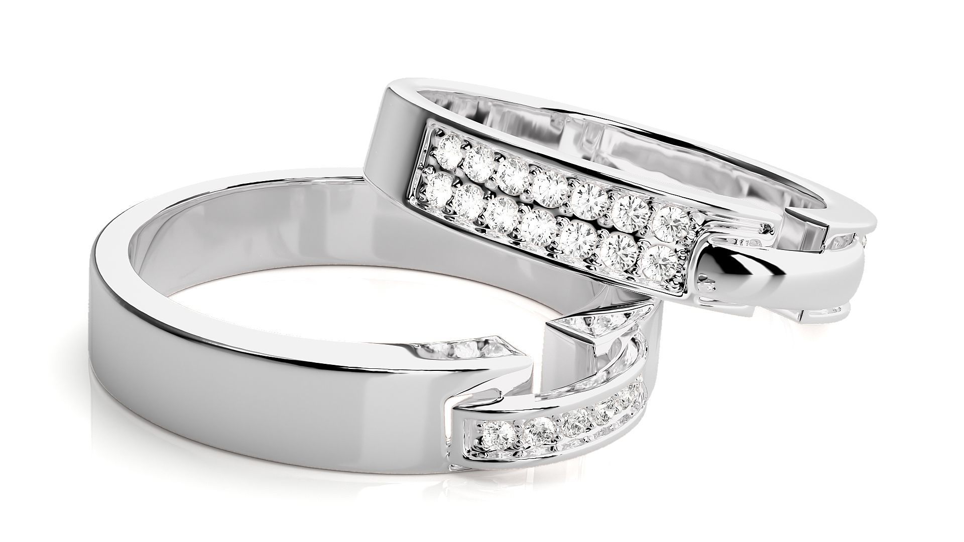 Wedding Band - HC0813 375 3D print model_7