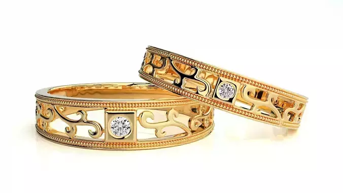 Wedding Band - hj4 1562