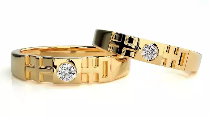 Wedding Band - hj4 1580