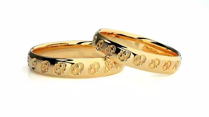 Wedding Band - hj4 1601