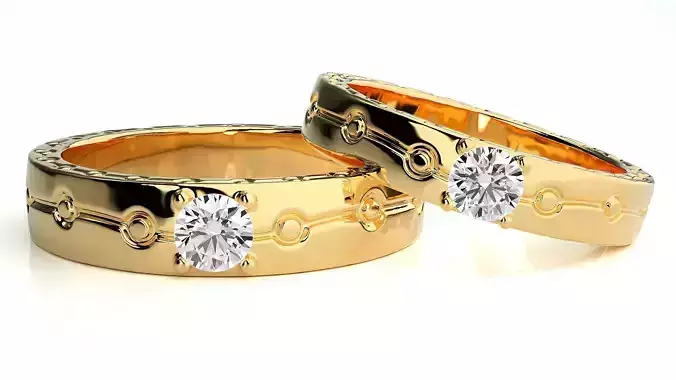 Wedding Band - hj4 1603