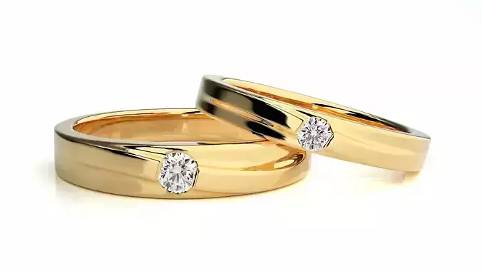 Wedding Band - hj4 1607