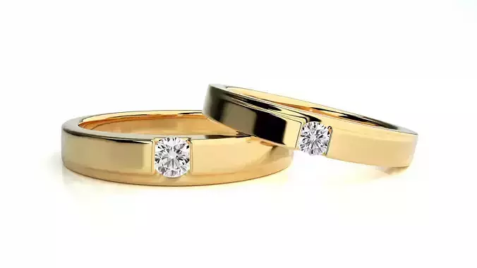 Wedding Band - hj4 1609
