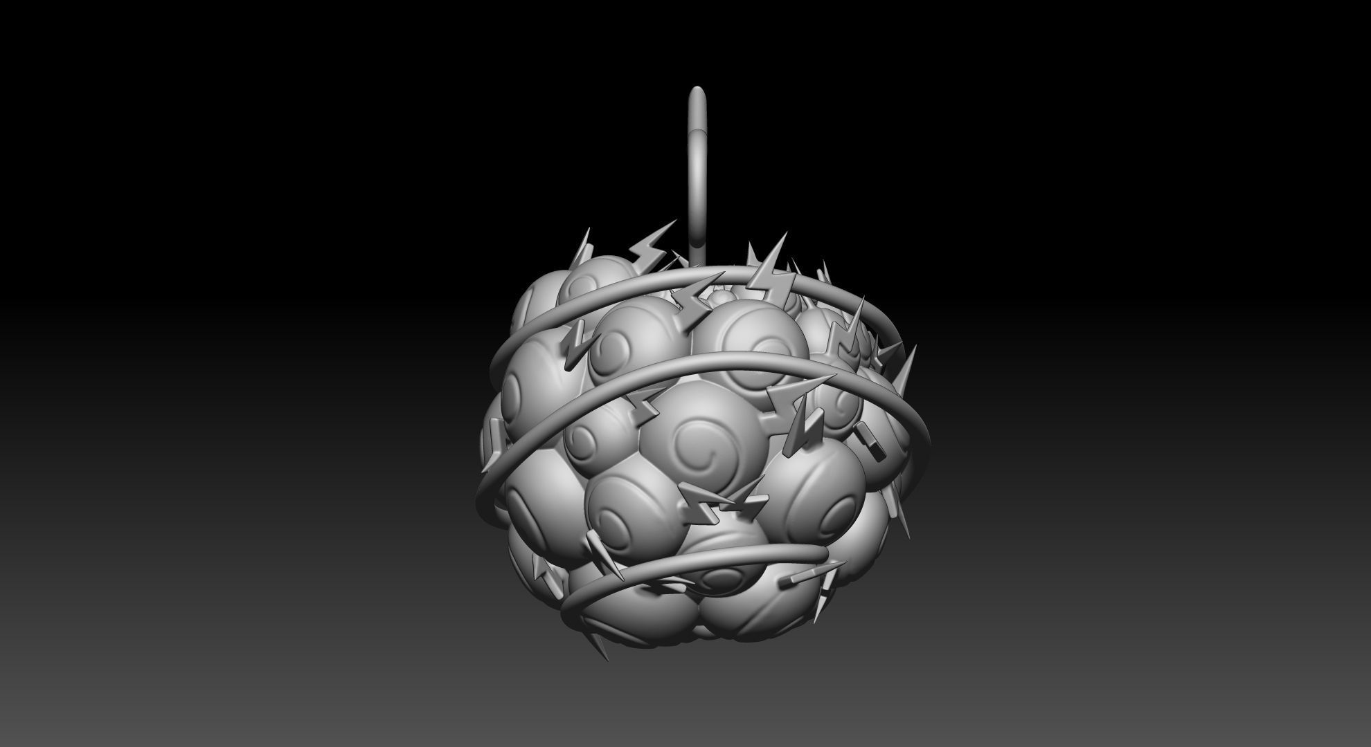 Jiki Jiki no Mi One Piece Devil Fruit 3D print model_2