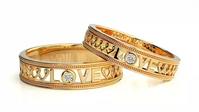 Wedding Band - hj4 1615