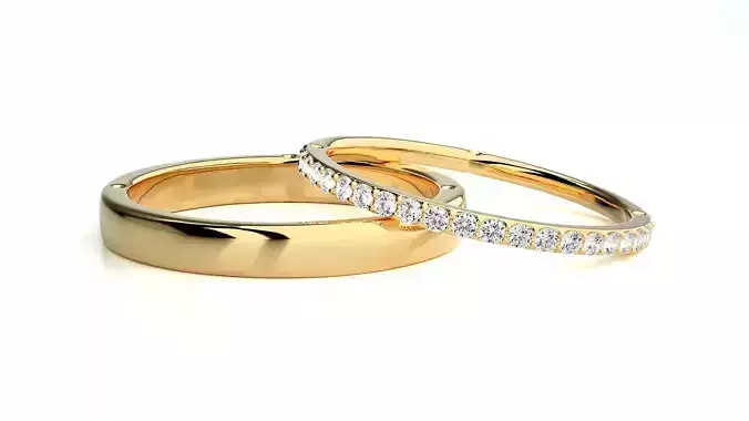 Wedding Band - hj4 1621
