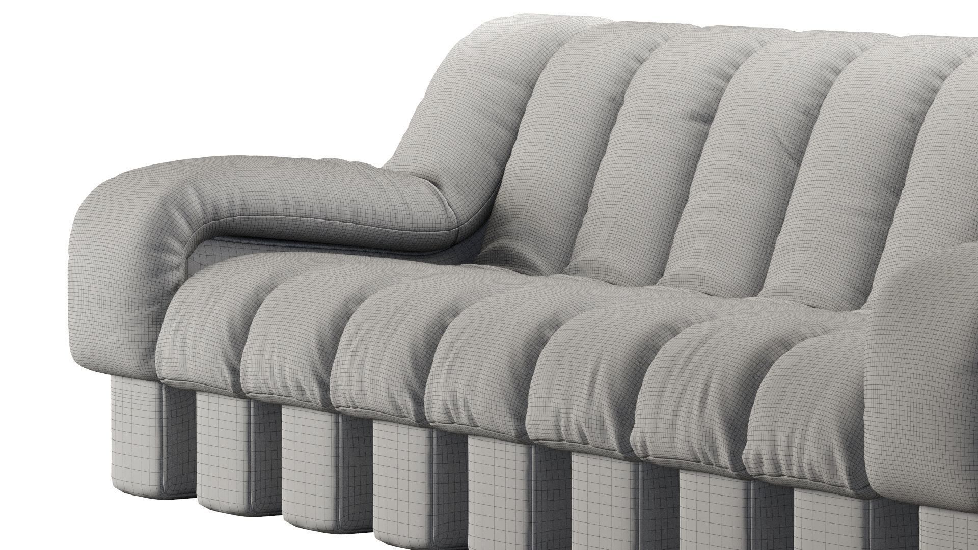 Ds-600 Modular Sofa 3D model_15