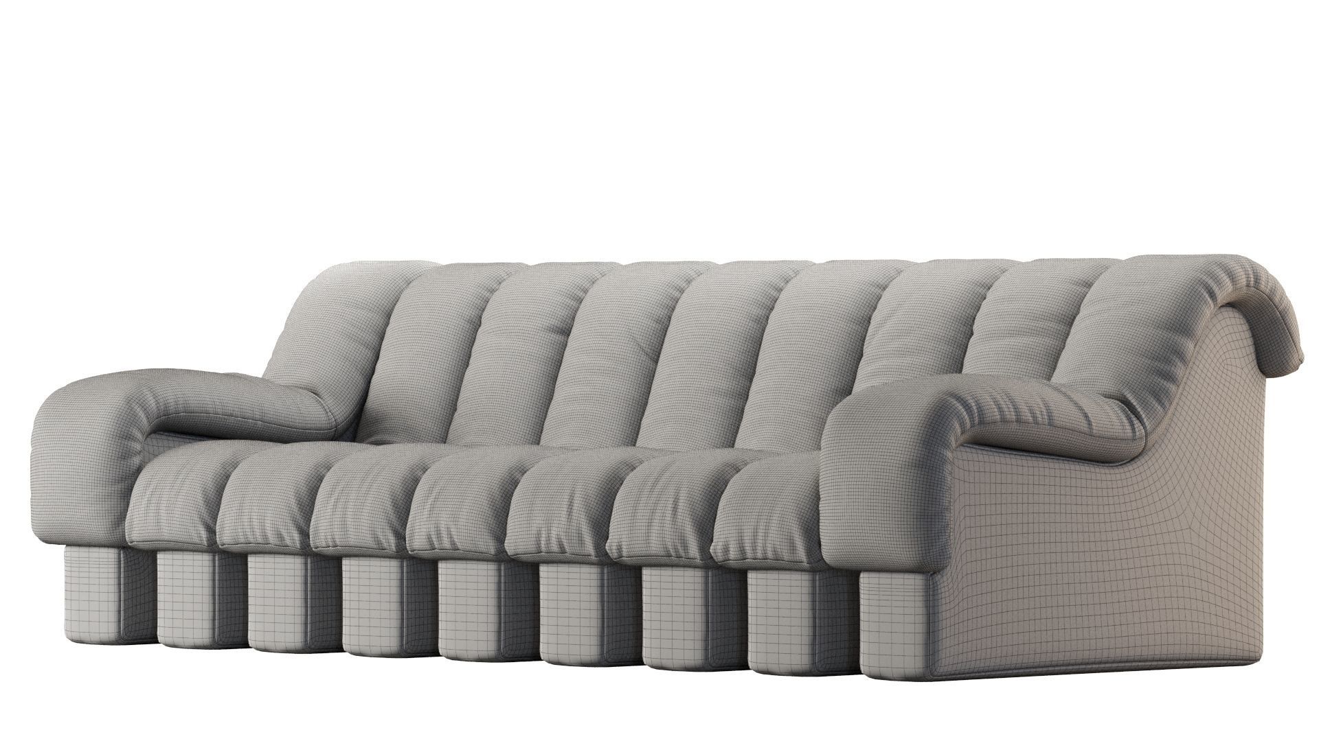 Ds-600 Modular Sofa 3D model_28