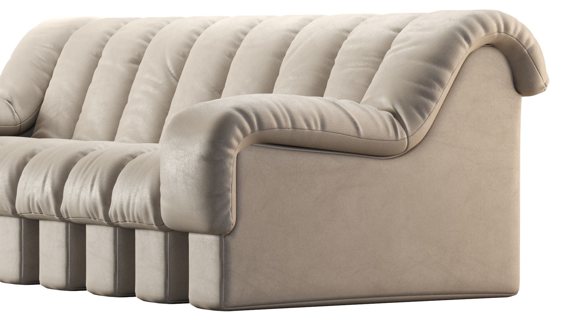 Ds-600 Modular Sofa 3D model_35