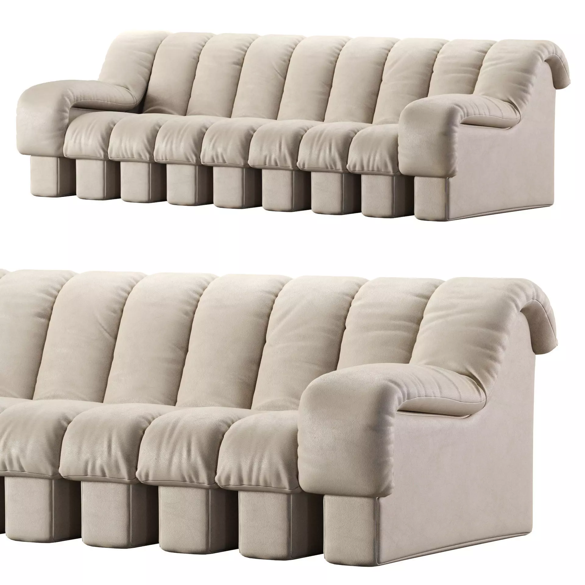 Ds-600 Modular Sofa 3D model_0