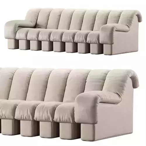 Ds-600 Modular Sofa 3D model