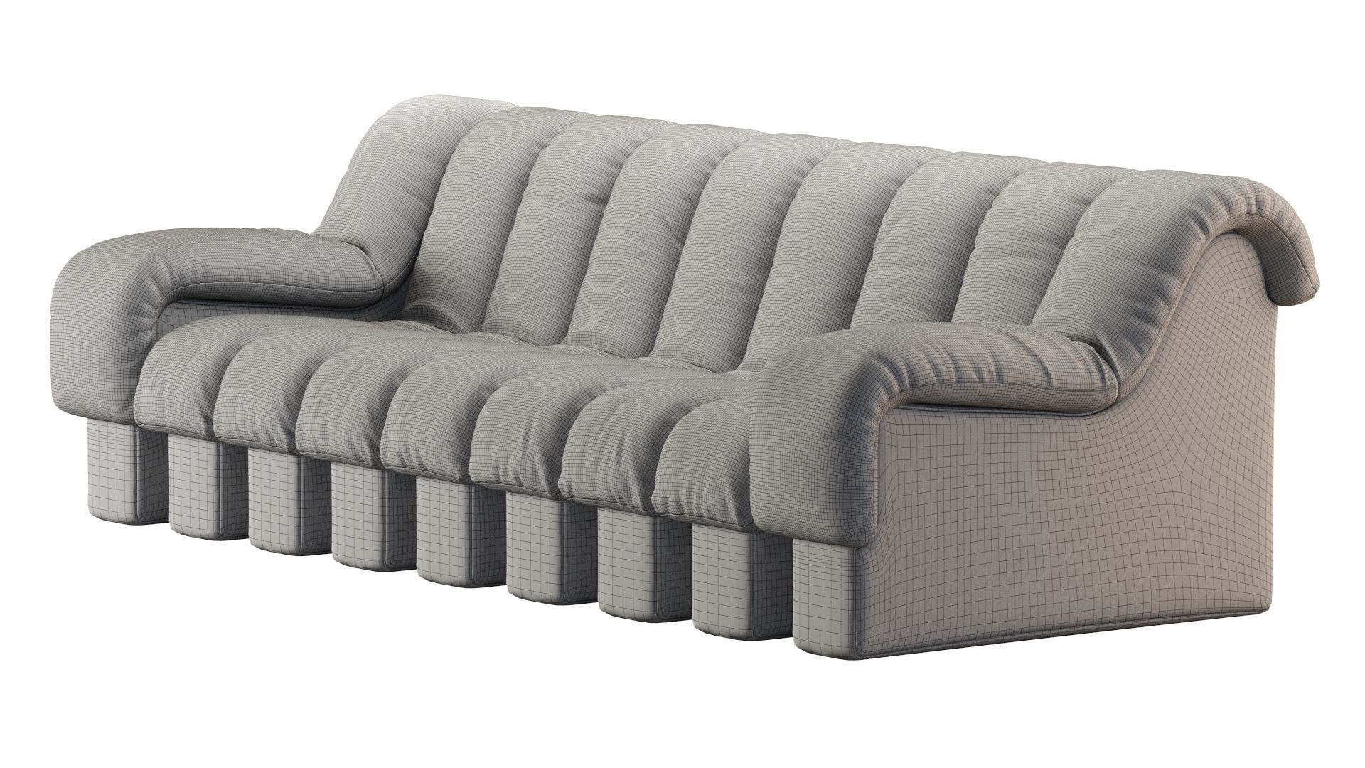 Ds-600 Modular Sofa 3D model_9