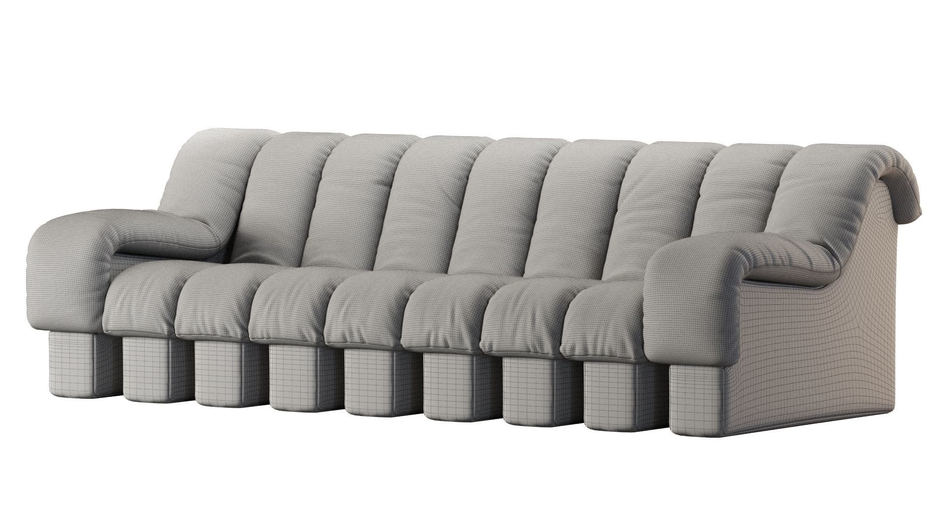 Ds-600 Modular Sofa 3D model_27