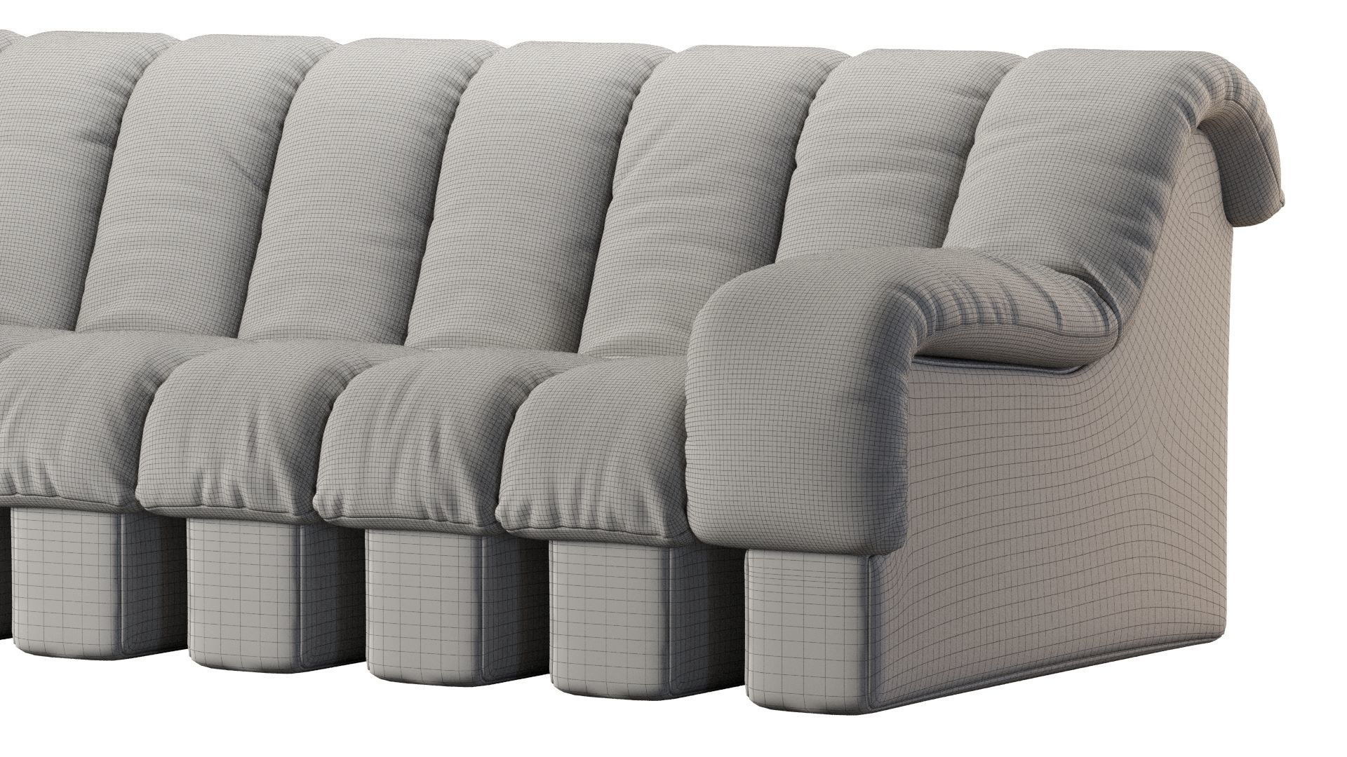 Ds-600 Modular Sofa 3D model_17