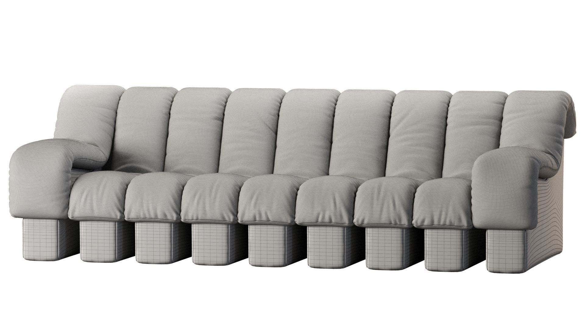 Ds-600 Modular Sofa 3D model_29