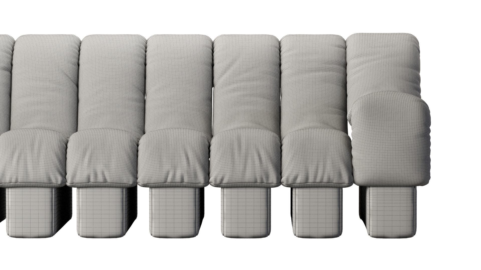 Ds-600 Modular Sofa 3D model_30