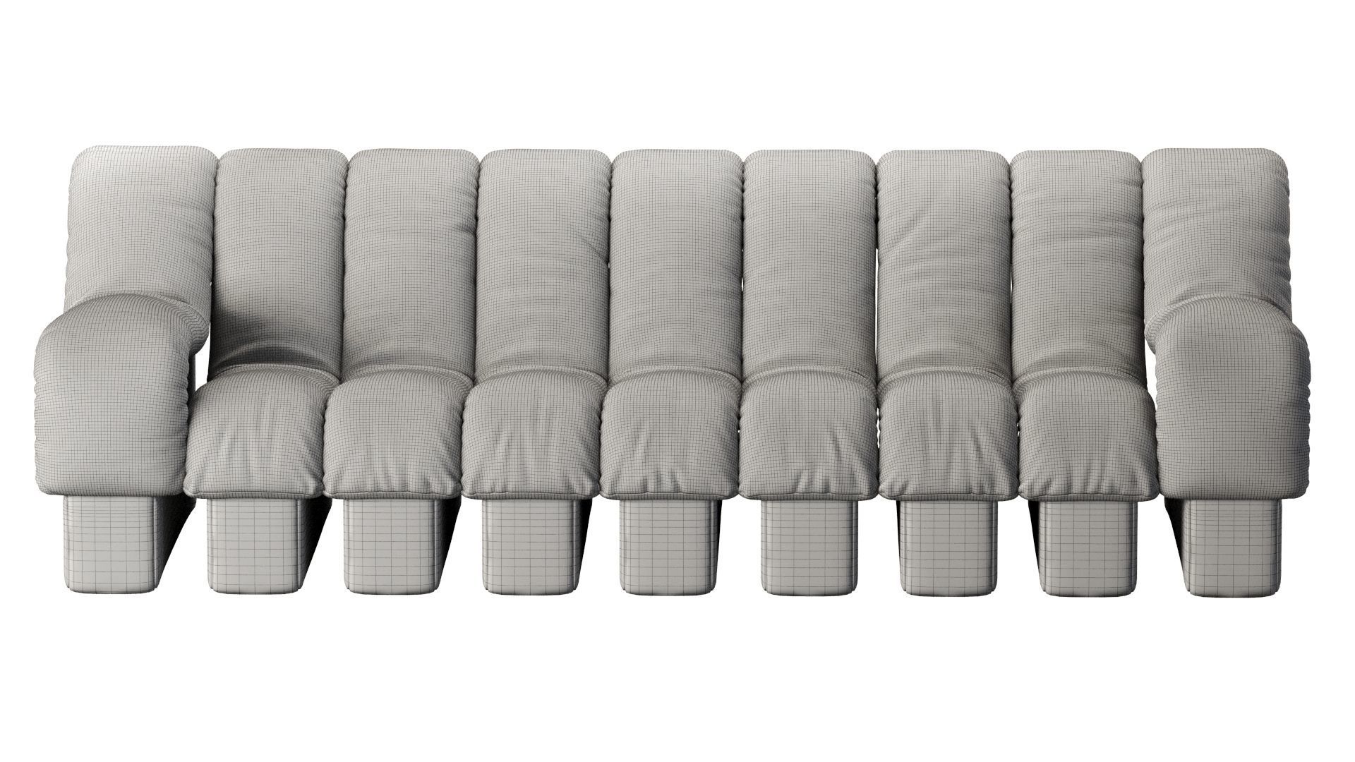 Ds-600 Modular Sofa 3D model_26