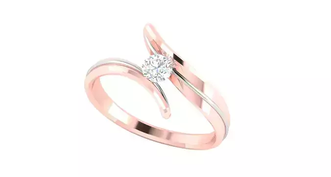 Solitaire Engagement Wedding Ring
