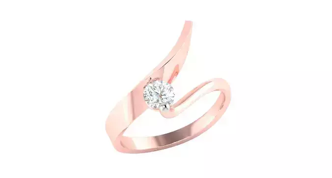 Solitaire Engagement Wedding Ring