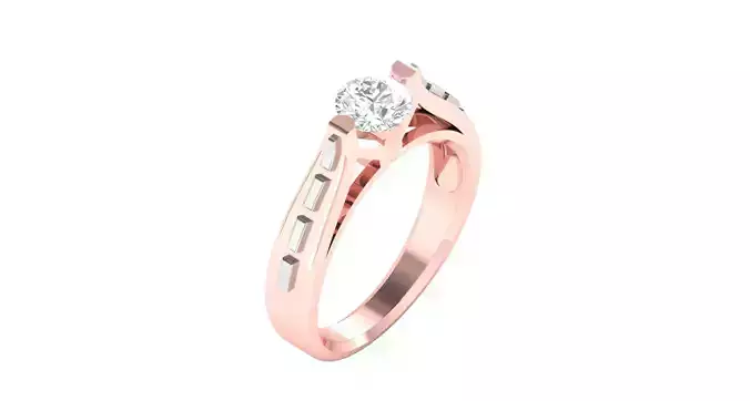 Solitaire Engagement Wedding Ring