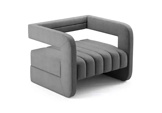 Range Tufted Accent Armchair