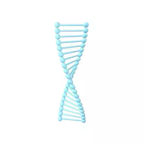 Cartoon DNA Molecule v1 003