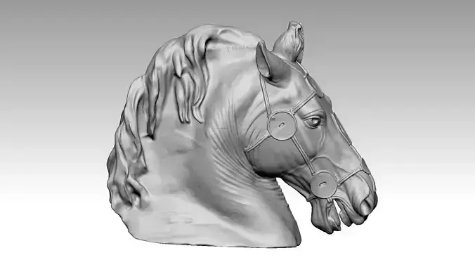 Marcus aurelius horse hollow 3d print model