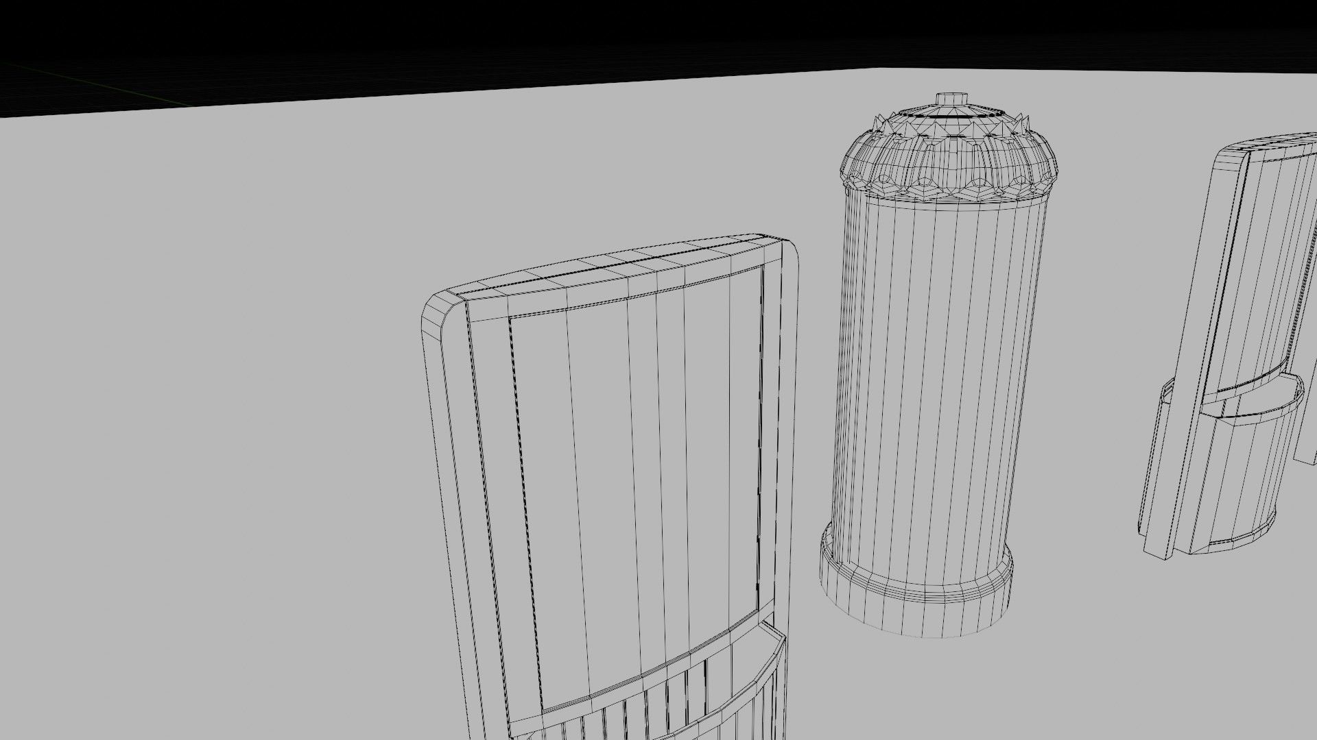 road side advertisements with 4k pbr textures Low-poly 3D model_15