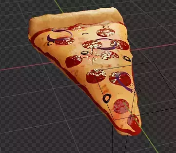 Pizza slice of