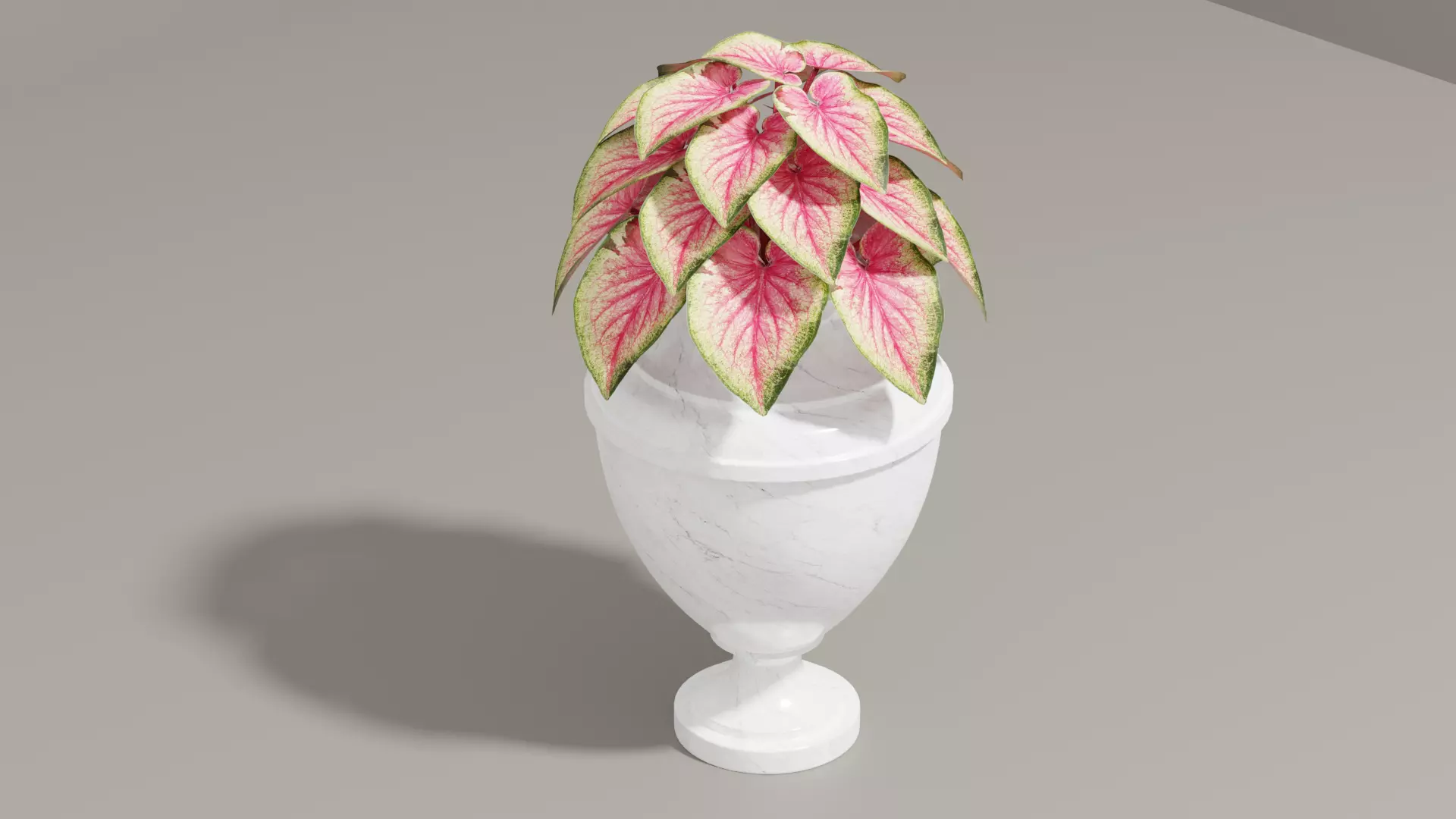 Garden vase 3D model_0