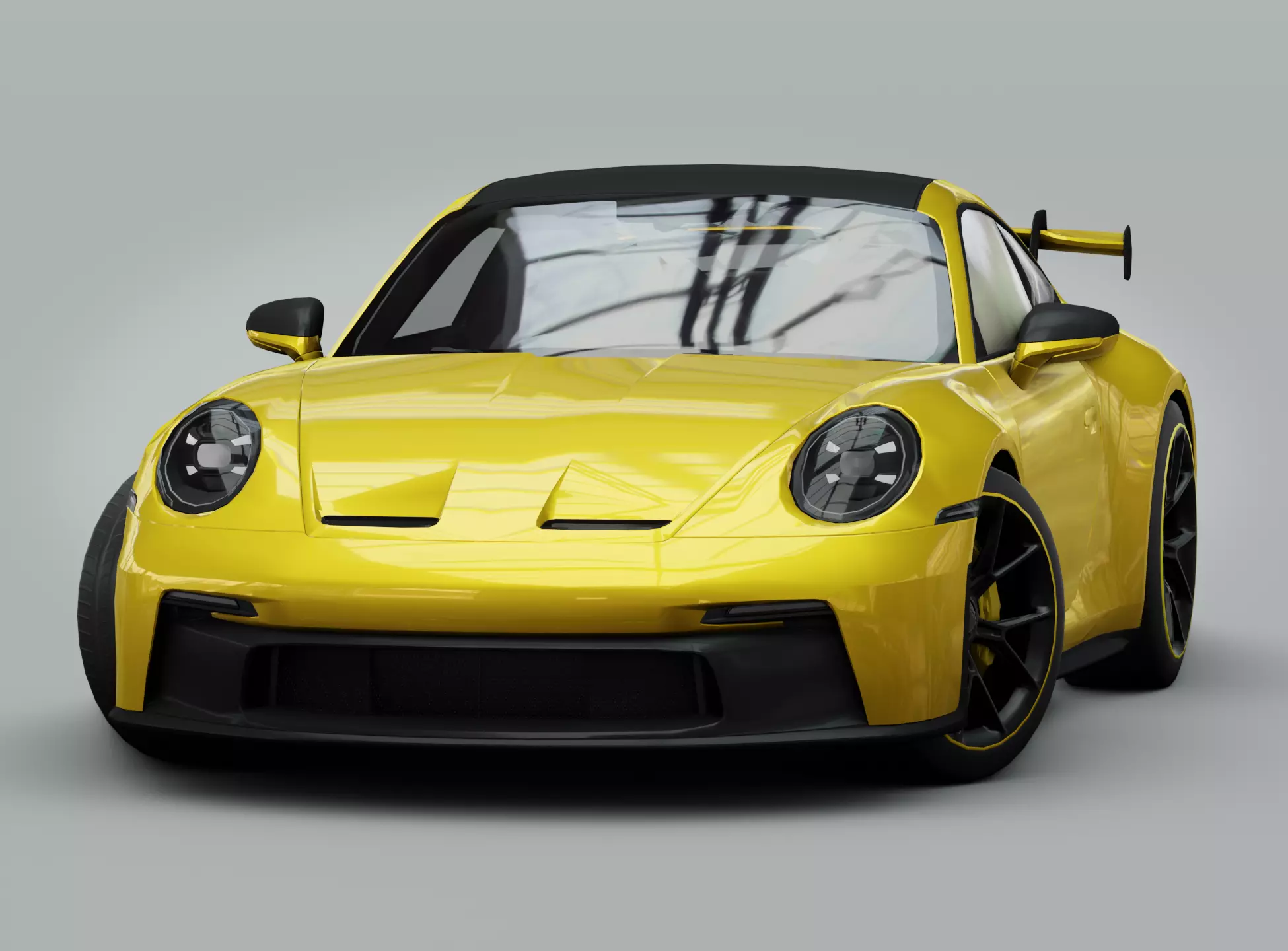 Porsche 911 GT3 992 3D model_0