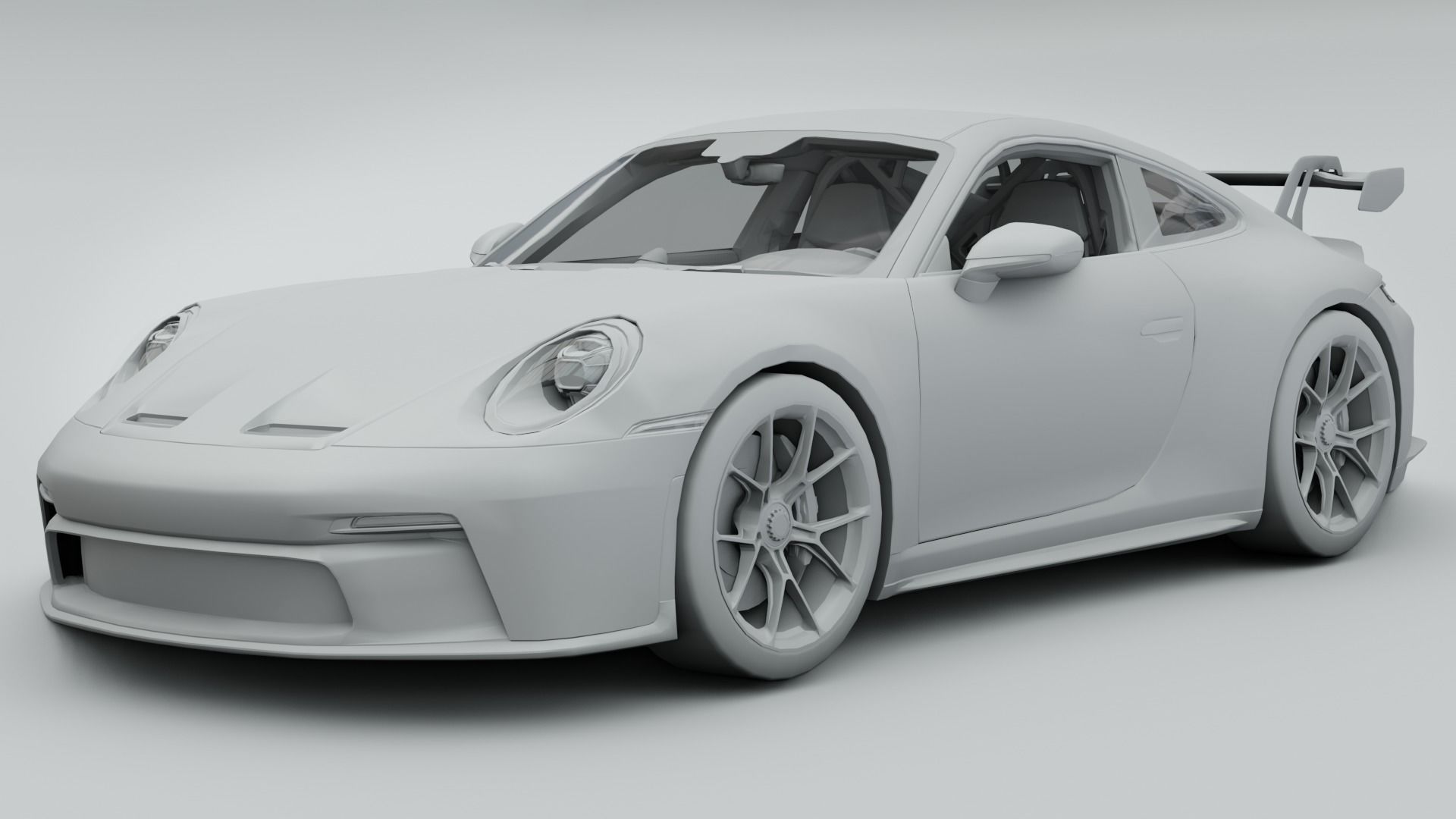 Porsche 911 GT3 992 3D model_9