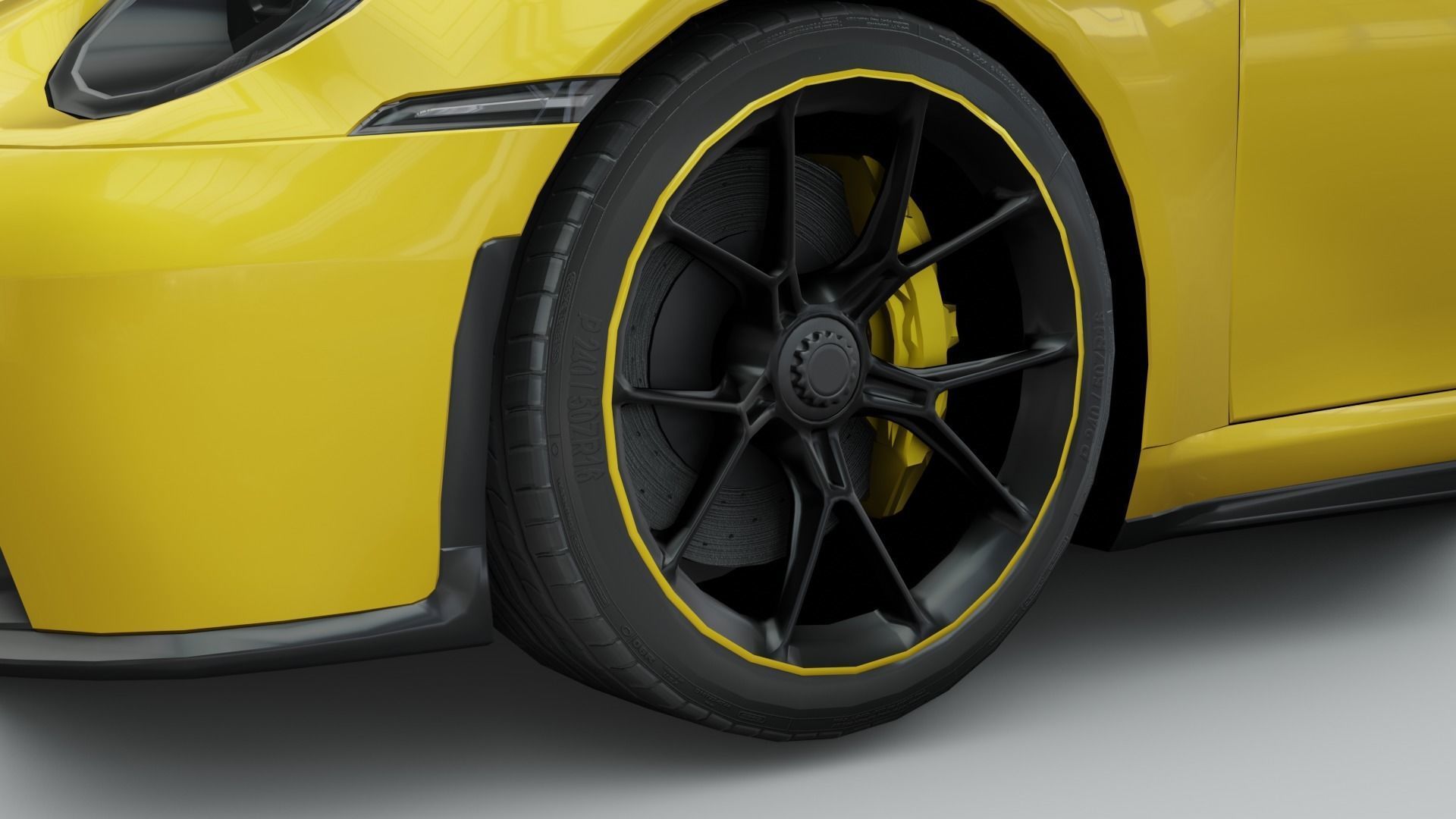 Porsche 911 GT3 992 3D model_8