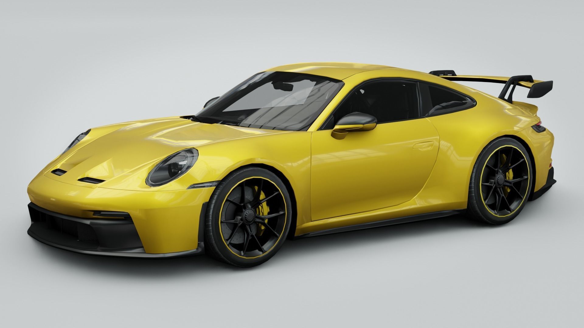 Porsche 911 GT3 992 3D model_4