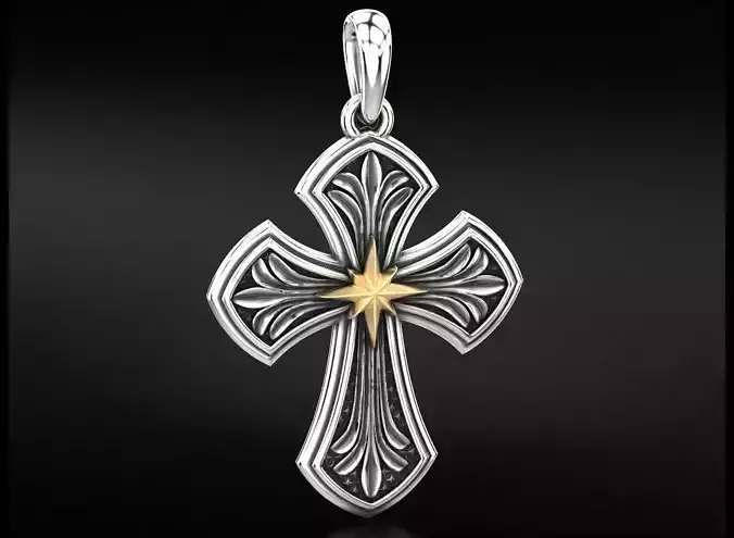 Stylish little cross 733