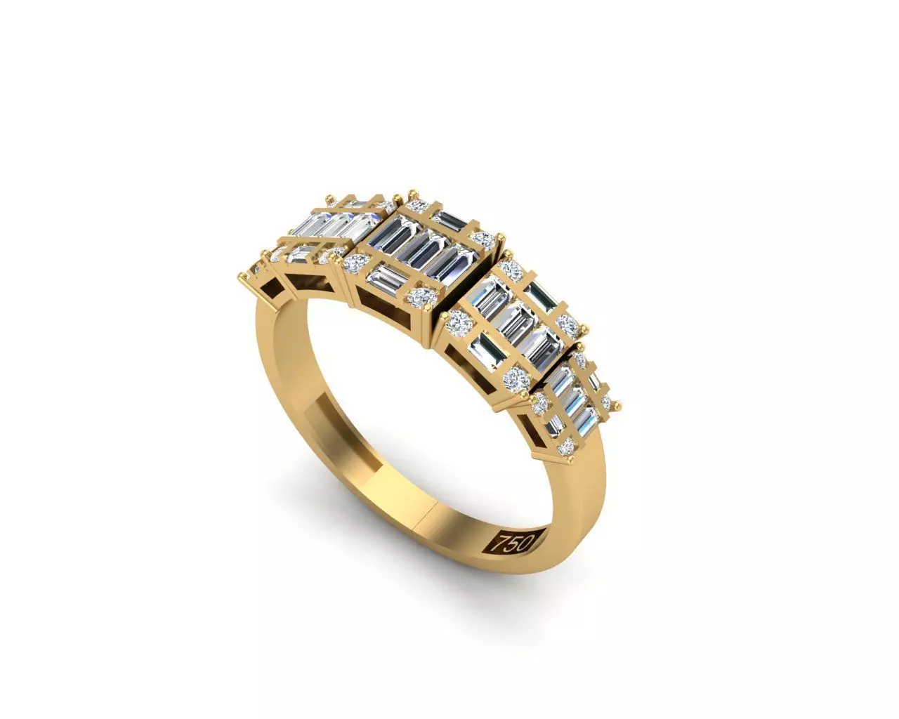 Jewelry ring 182 3D print model