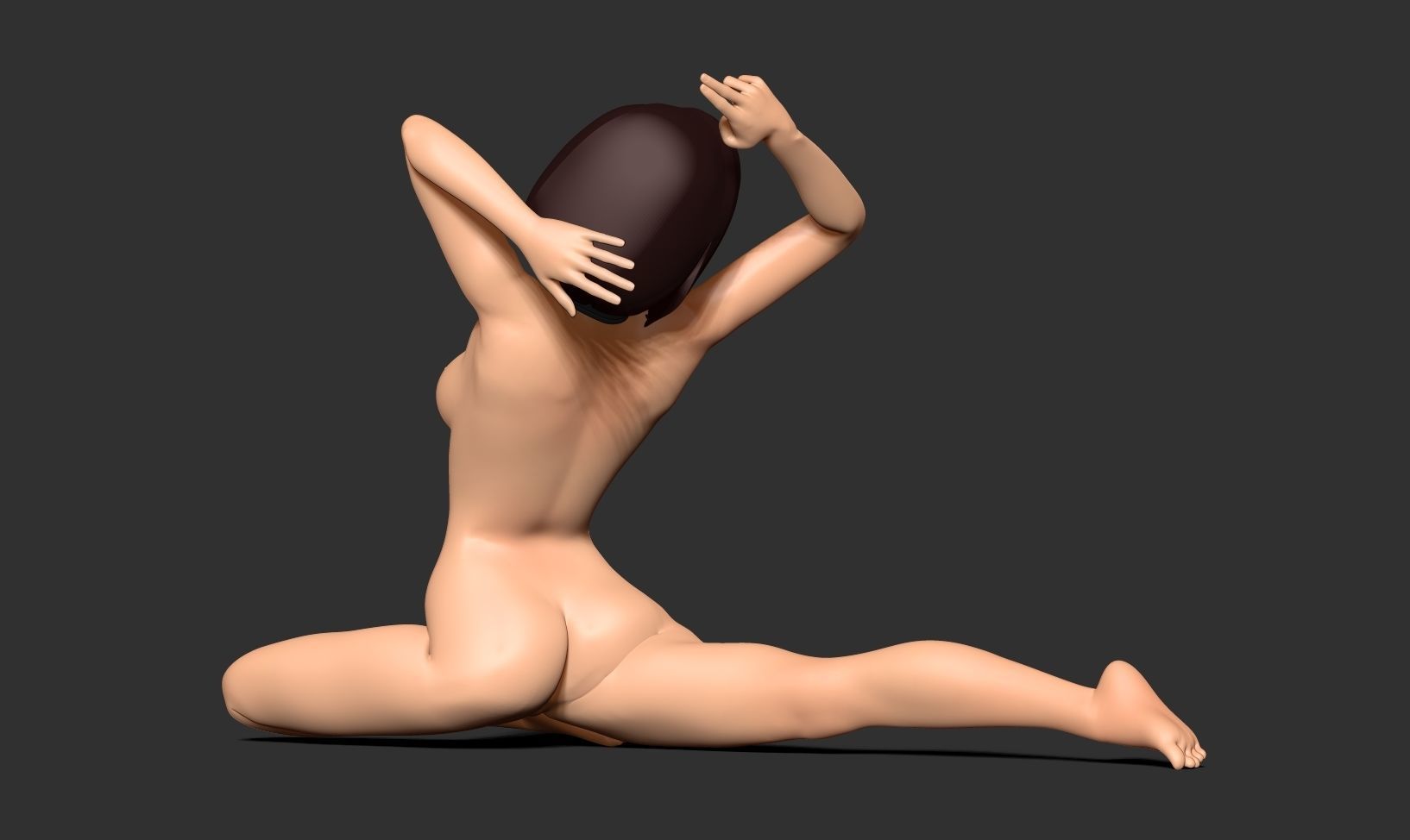 Innocent girl 2 3D print model_6