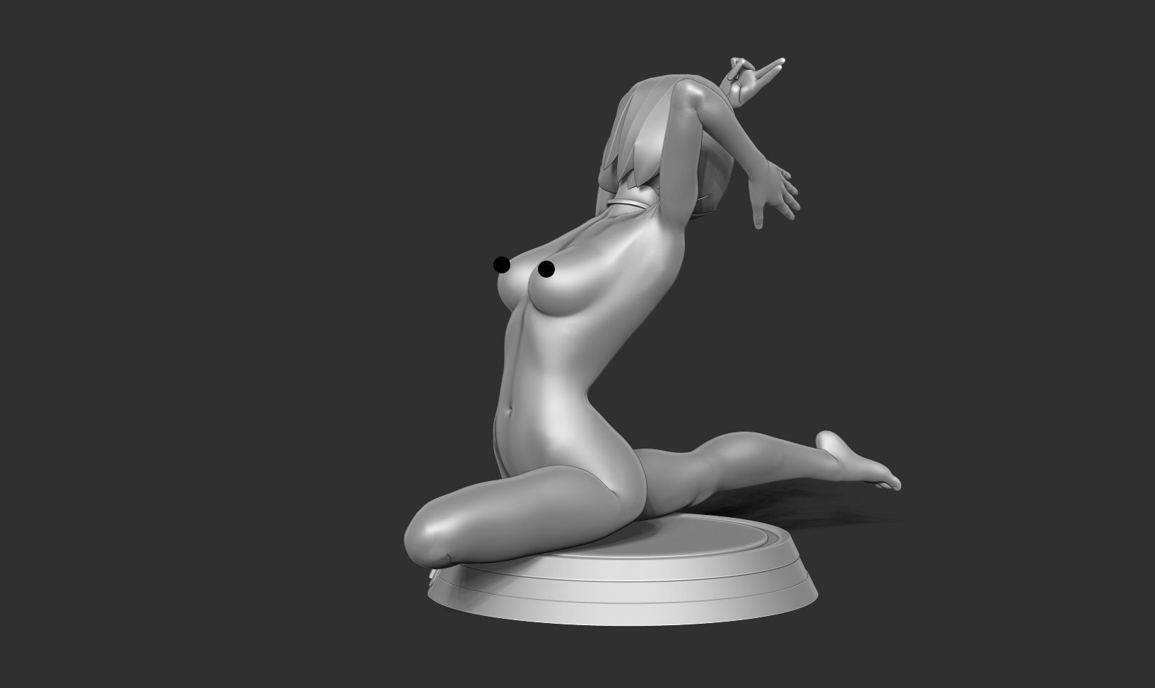 Innocent girl 2 3D print model_14
