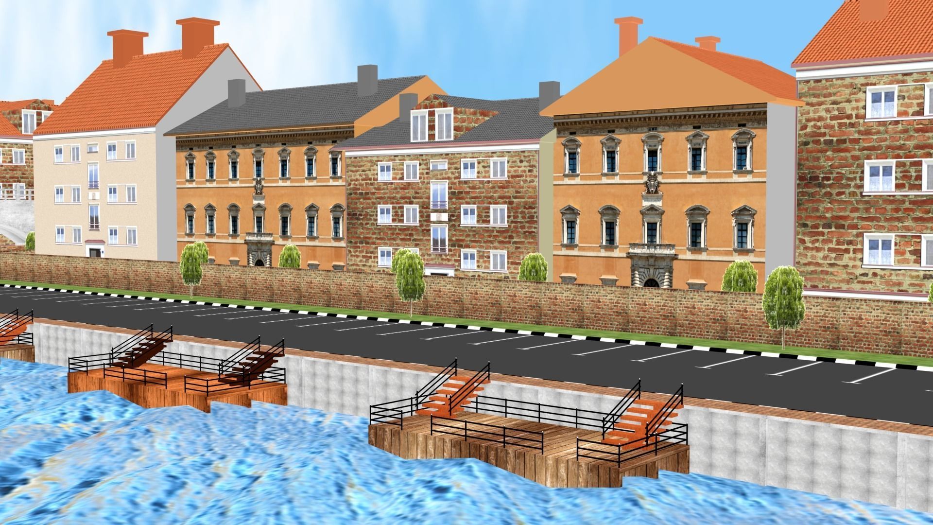 Low Poly Gaming Structures Kit 3D Model 2025 Low-poly 3D model_2