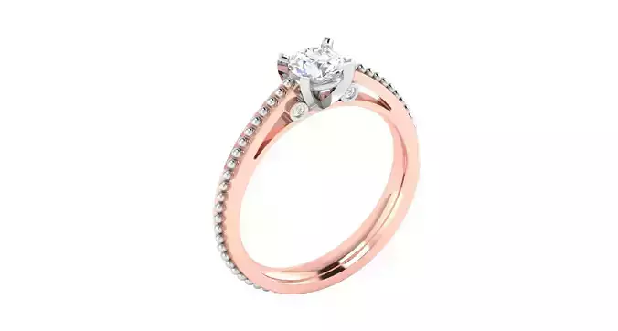 Solitaire Engagement Wedding Ring
