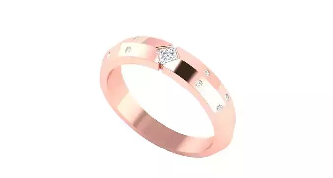 Solitaire Engagement Wedding Ring