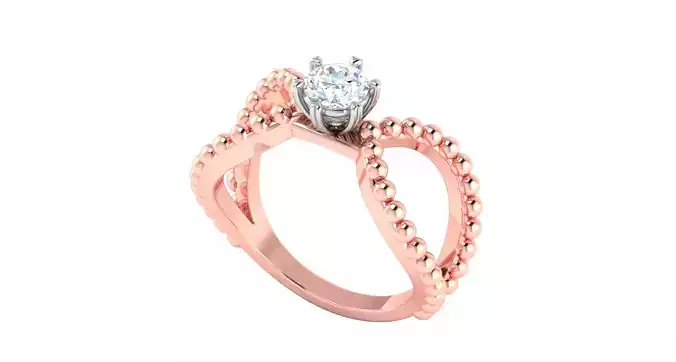 Solitaire Engagement Wedding Ring