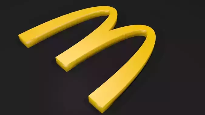 McDonald Logo 3D print model