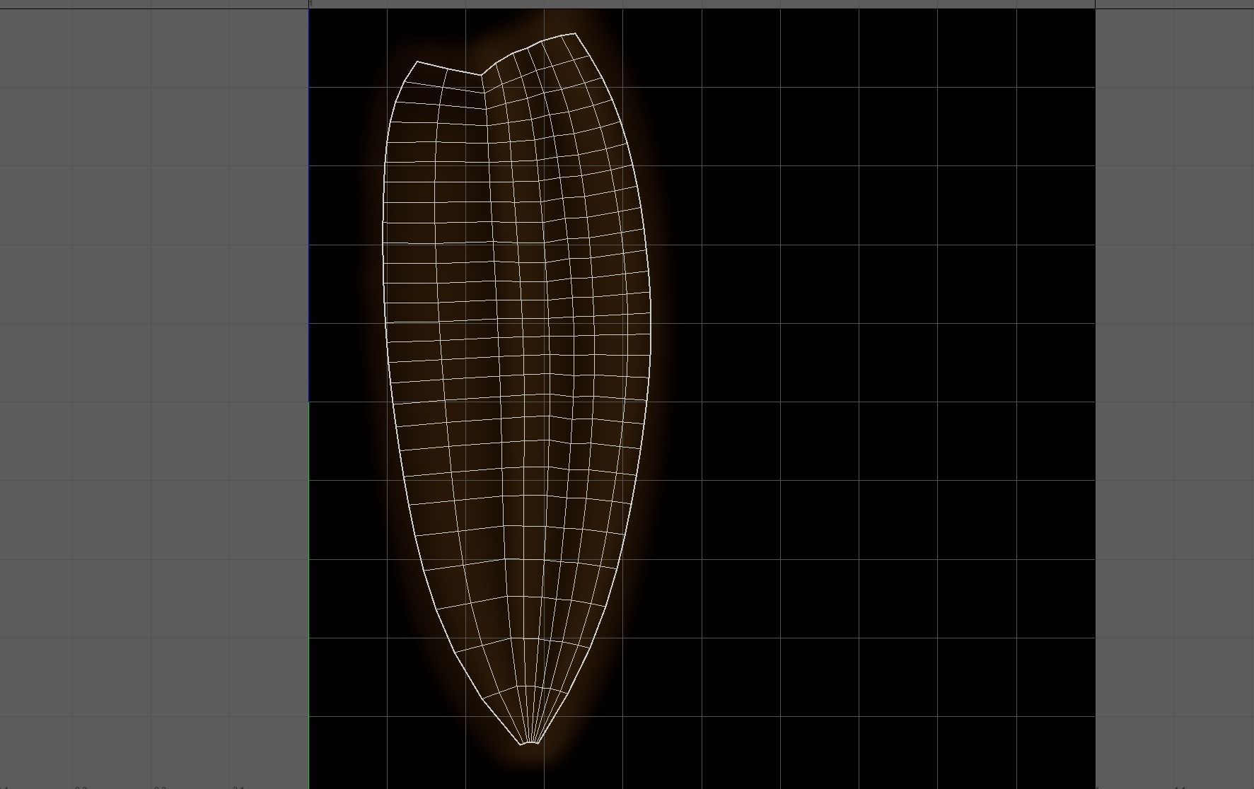 lowpoly hair for girl - woman v1 Low-poly 3D model_12