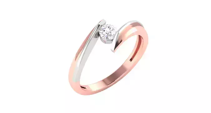 Solitaire Engagement Wedding Ring