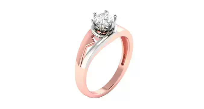 Solitaire Engagement Wedding Ring