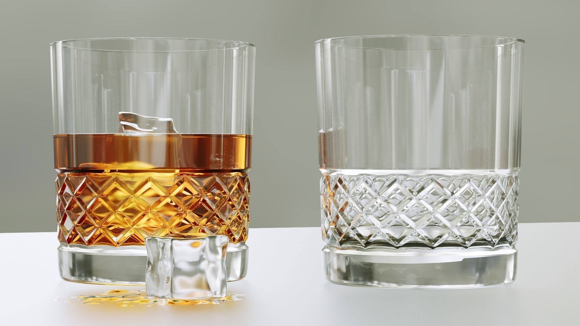 Whisky Glass 3D model_6