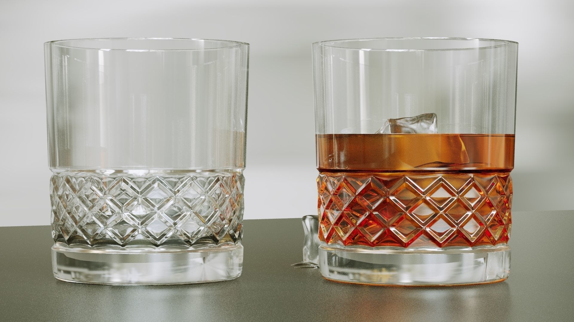 Whisky Glass 3D model_4